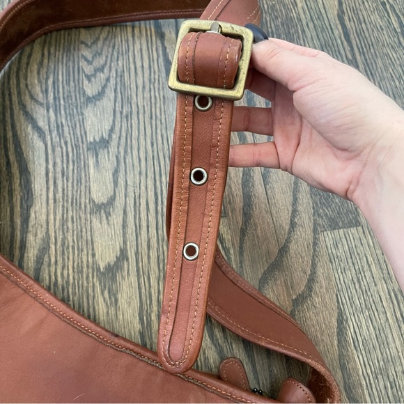 Vintage Coach British tan leather Taft shoulder bag - Picture 5 of 16